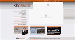 Desktop Screenshot of keyvigilant.com.br